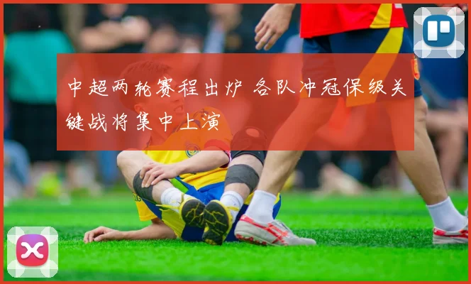 中超两轮赛程出炉 各队冲冠保级关键战将集中上演
